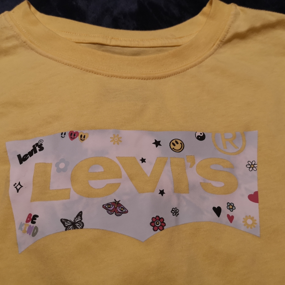 Levi's Kids Yellow Graphic Tee
